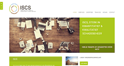 Desktop Screenshot of iscs.be